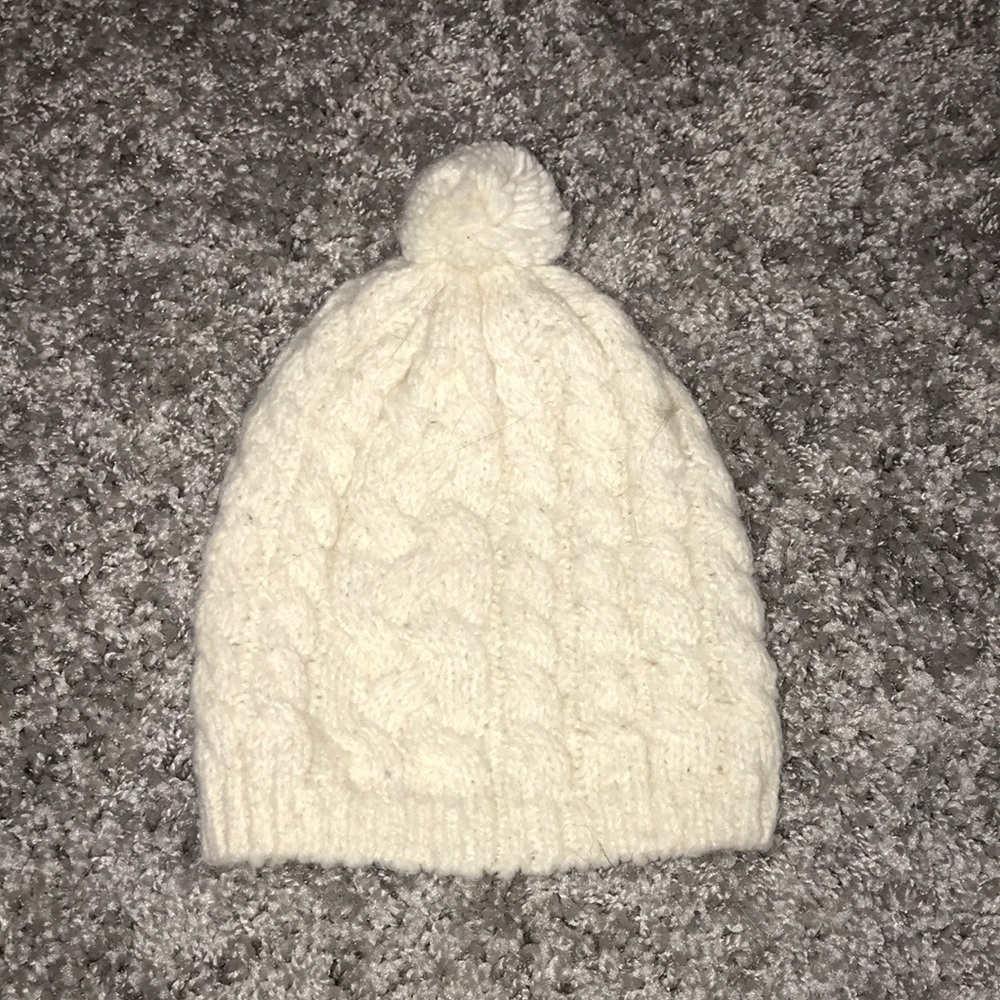 Off White Winter Hat